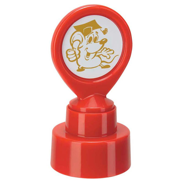 Colop Motivational Stamp Gold Happy Mouse