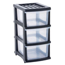 Taurus Storage Organiser 3 Drawer Grey