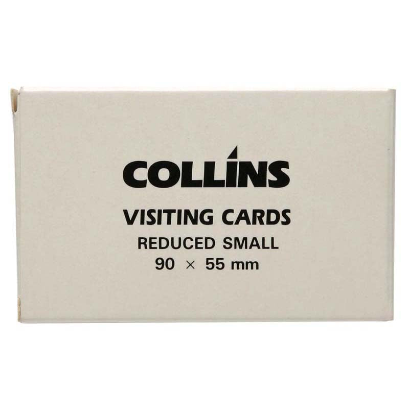 Collins Visiting Cards Reduced Small 90x55mm Packet 52