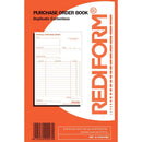 Rediform Book Purchase Order Duplicate 50 Leaf