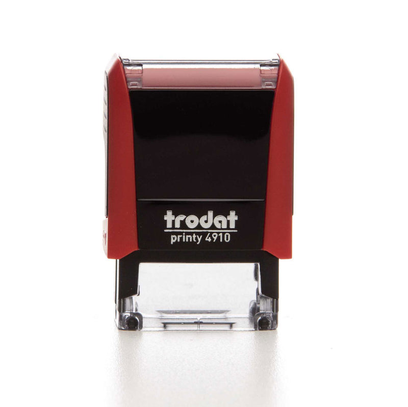 Trodat Printy 4910 Red With Red Pad