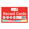 Silvine Record Cards 5x3 Ruled Assorted Colours