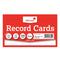 Silvine Record Cards 5x3 Ruled White