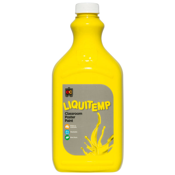 EC Paint Liquitemp Poster 2L Brilliant Yellow