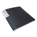 Rapesco Germ-Savvy Antibacterial A4 Display Book 100 Pocket Black