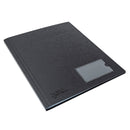 Rapesco Germ-Savvy Antibacterial A4 Hardcover Display Book 24 Pockets Black