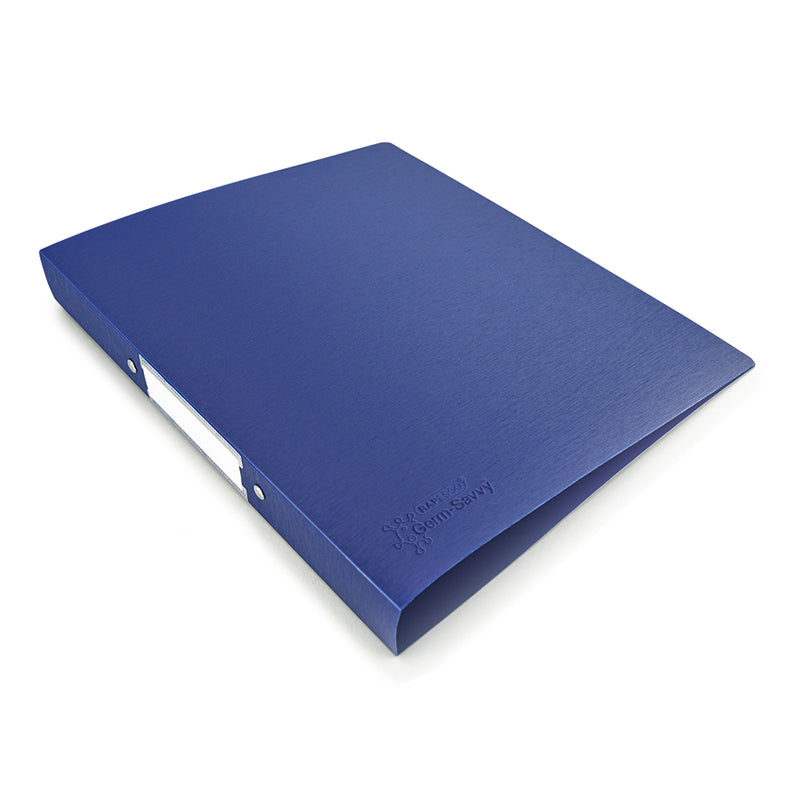 Rapesco Germ-Savvy Antibacterial A4 PP Ring Binder 2/25 Blue