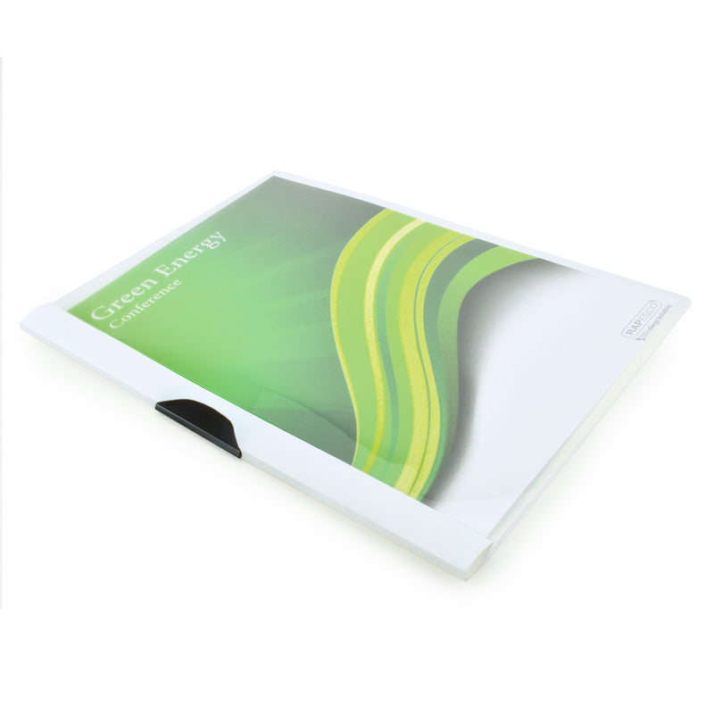 Rapesco ECO Clip File A4 White Each