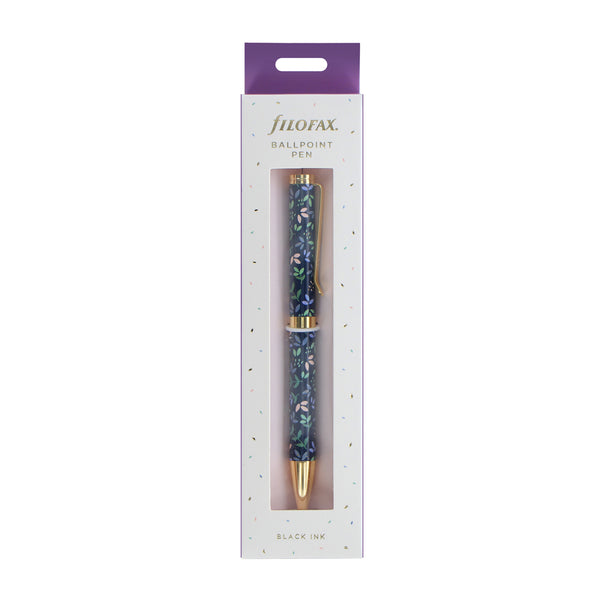 Filofax Garden Ballpoint Pen Navy