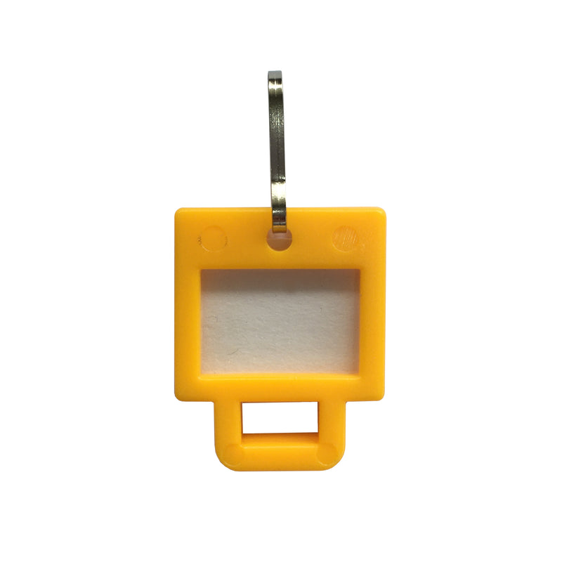 SR Key Tag Square CBK20/33/40/63/75 Yellow