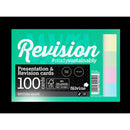 Luxpad Recycled Revision and Presentation Cards Dot Grid 6x4 100 Cards Assorted