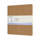 Moleskine Art Cahier Sketch Album Squared Kraft Brown