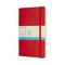 Moleskine Notebook Large Dot Scarlet Red Soft