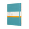 Moleskine Notebook XL Ruled Reef Blue Soft