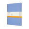 Moleskine Notebook XL Ruled Hydrangea Blue Soft