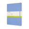 Moleskine Notebook XL Plain Hydrangea Blue Soft