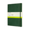 Moleskine Notebook XL Myrtle Green Soft Cover Plain