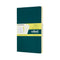 Moleskine Volant Journal Large Ruled Green/Lemon