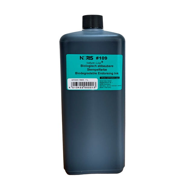 Noris #109 Biodegradable Ink 1 Litre Black