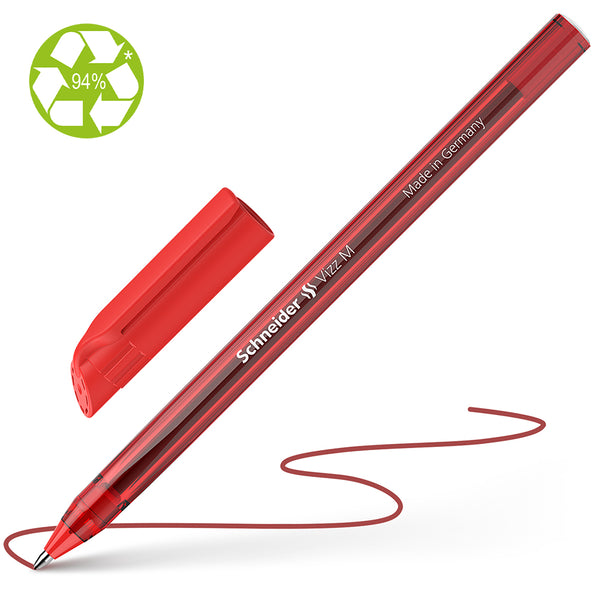 Schneider Ballpoint Pen Vizz Medium Red 