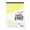 Silvine Tinted Refill Pad A4 8mm Lined with Margin 100 Pages Yellow