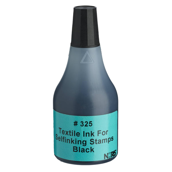 Noris #325 Textile Ink Self-Inkers 50ml Black