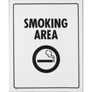 S/Adh Sign Smoking Area 290x230